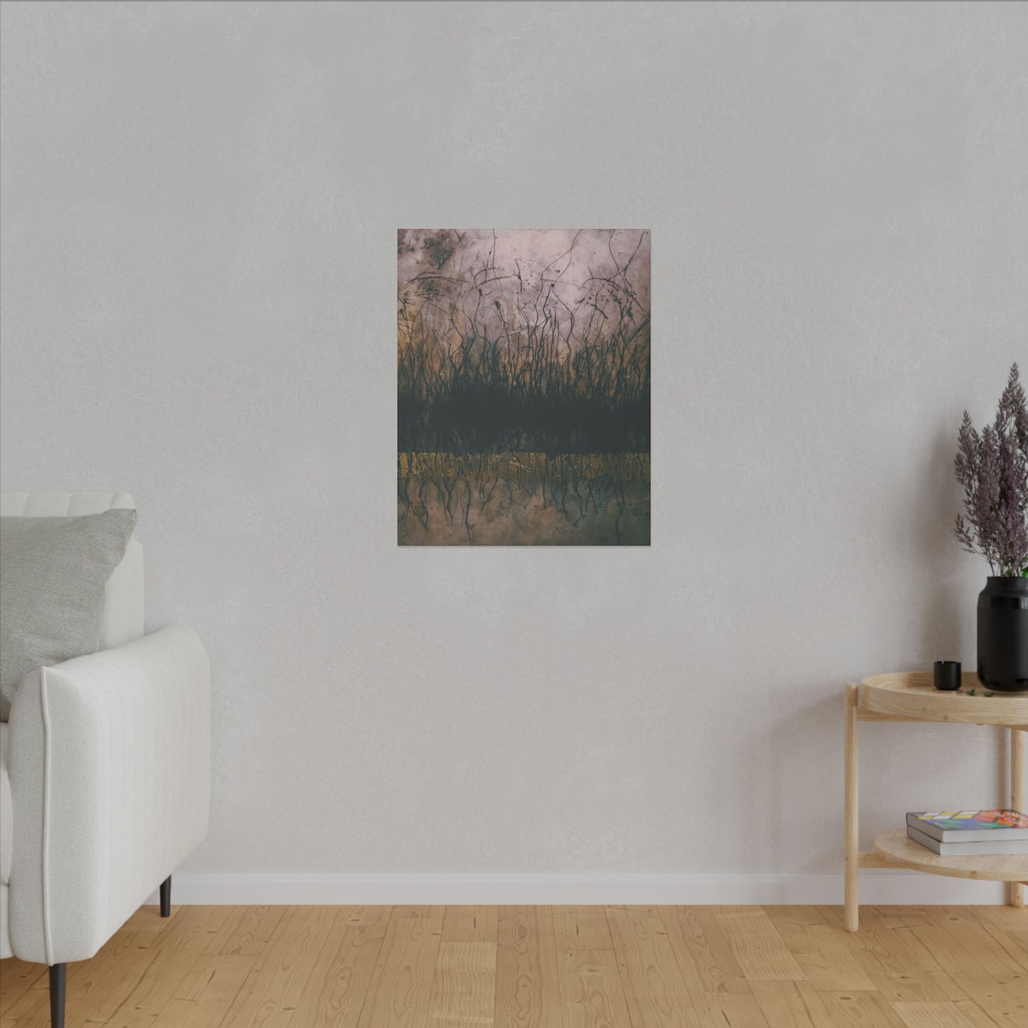 Abstract Nature Canvas Wall Art - Multi-Size Matte Print