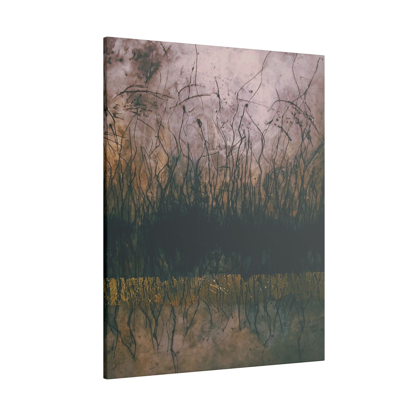 Abstract Nature Canvas Wall Art - Multi-Size Matte Print