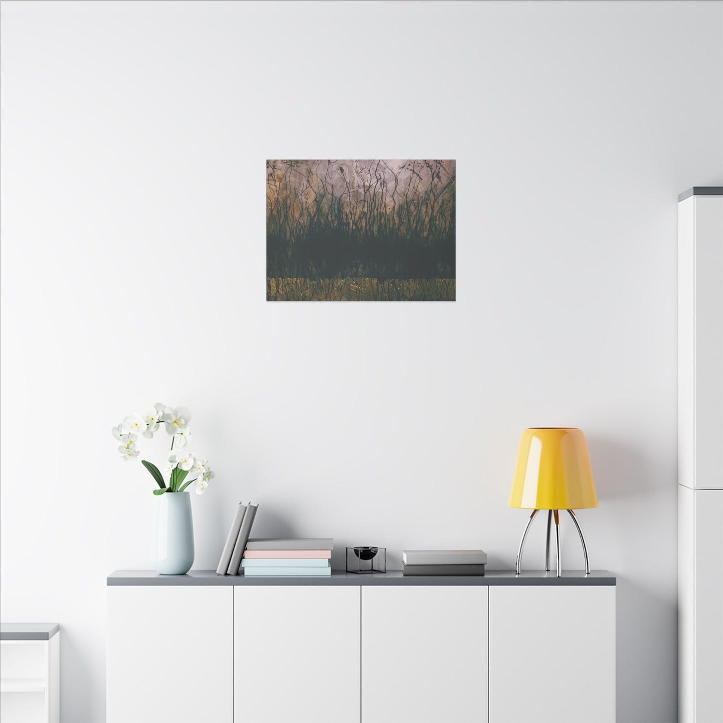 Abstract Nature Canvas Wall Art - Multi-Size Matte Print