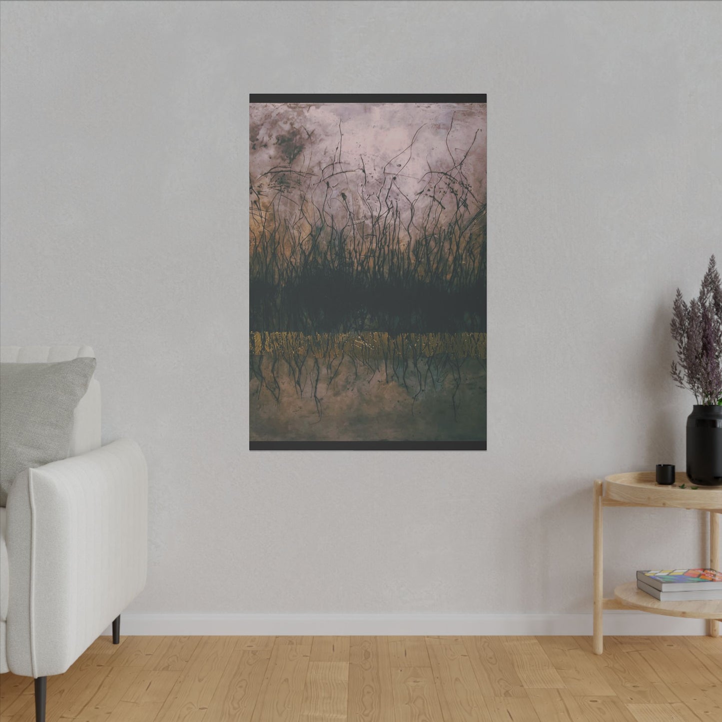 Abstract Nature Canvas Wall Art - Multi-Size Matte Print