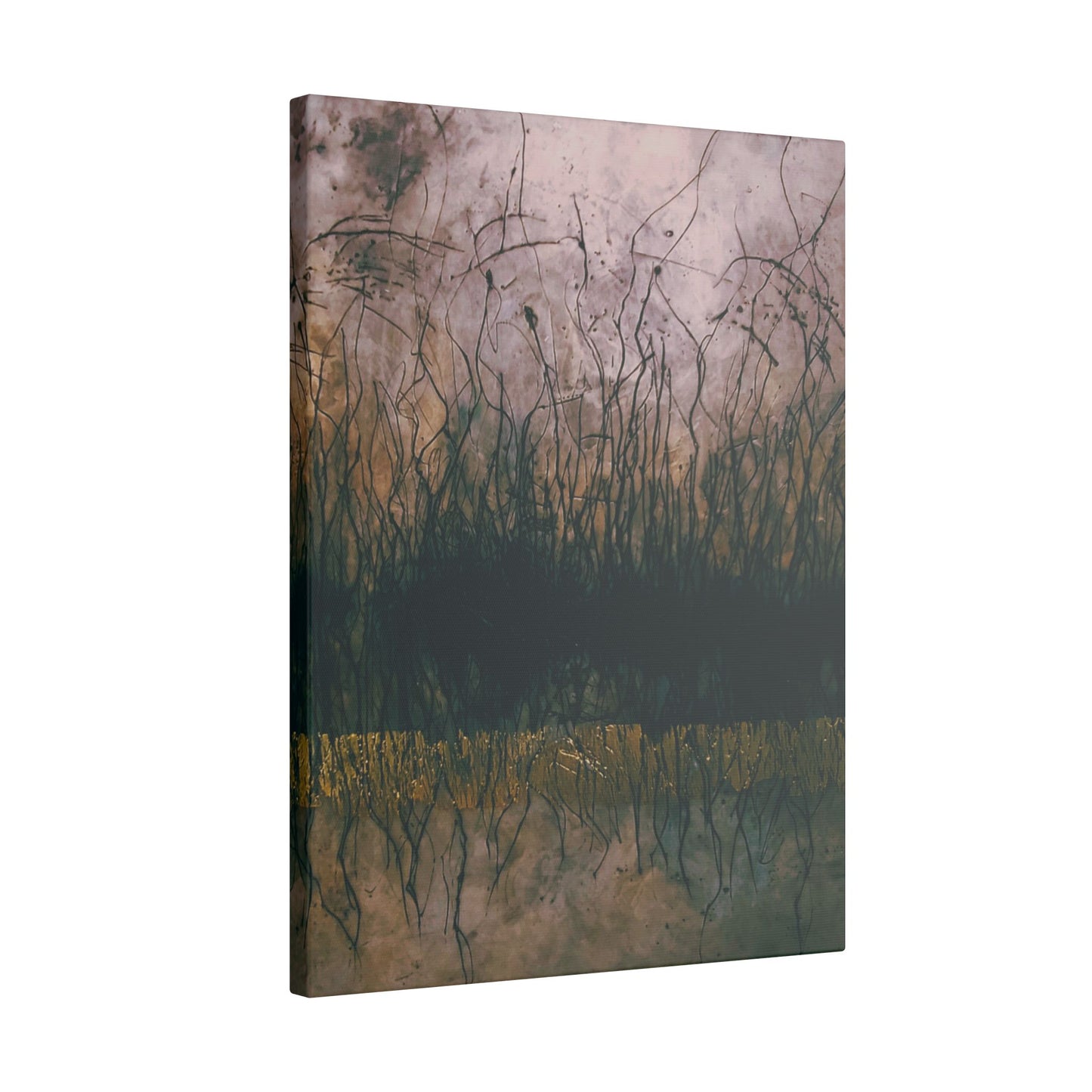 Abstract Nature Canvas Wall Art - Multi-Size Matte Print