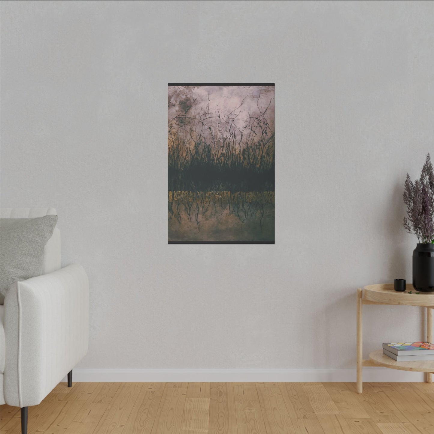 Abstract Nature Canvas Wall Art - Multi-Size Matte Print