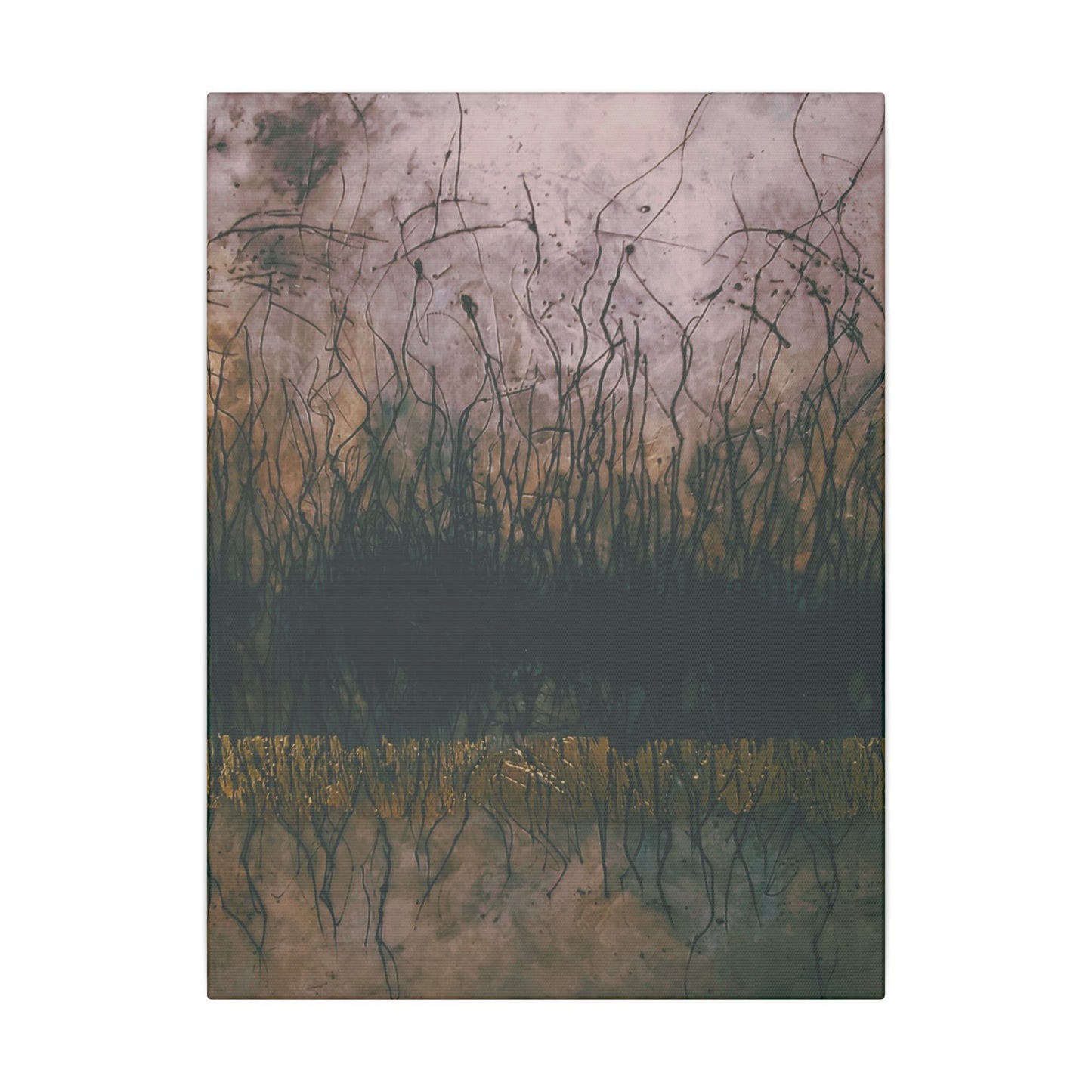 Abstract Nature Canvas Wall Art - Multi-Size Matte Print