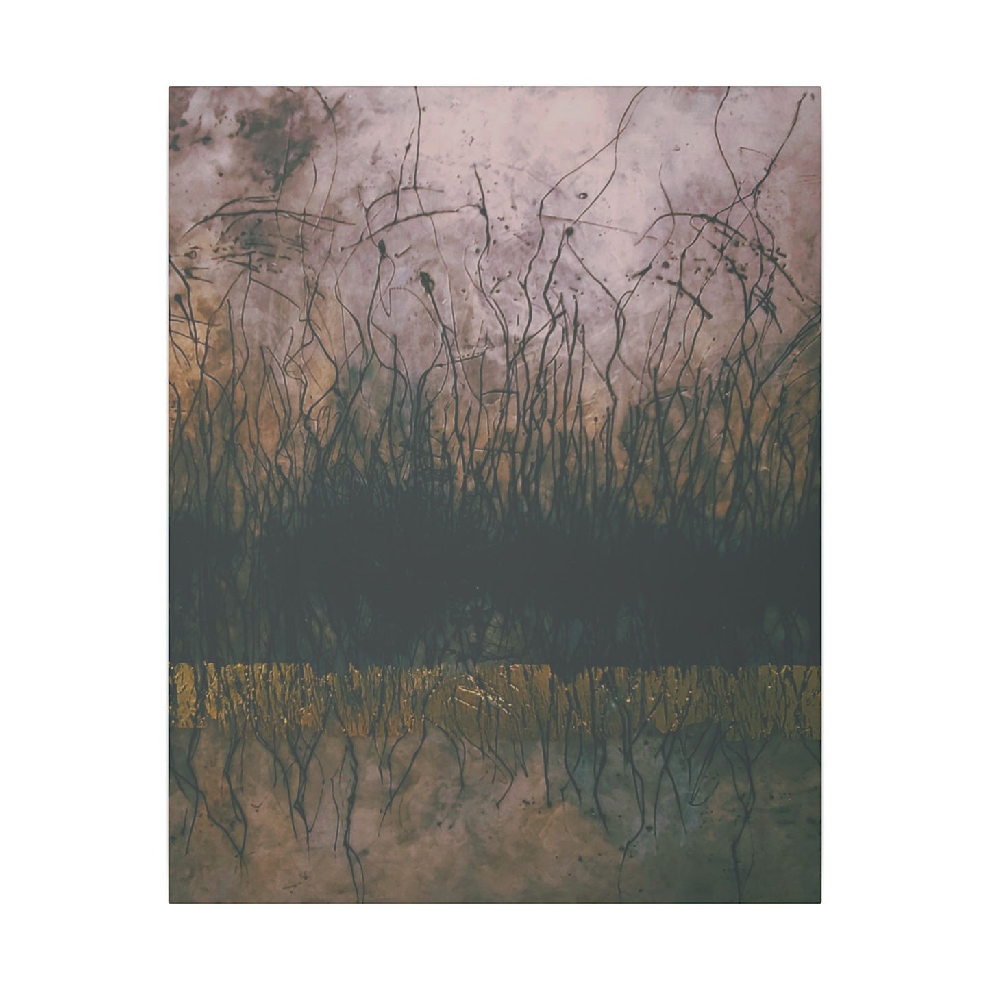Abstract Nature Canvas Wall Art - Multi-Size Matte Print