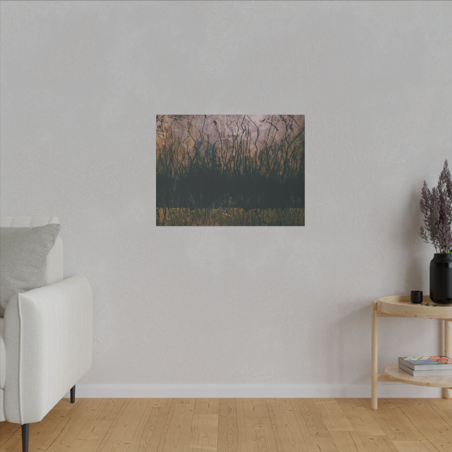 Abstract Nature Canvas Wall Art - Multi-Size Matte Print