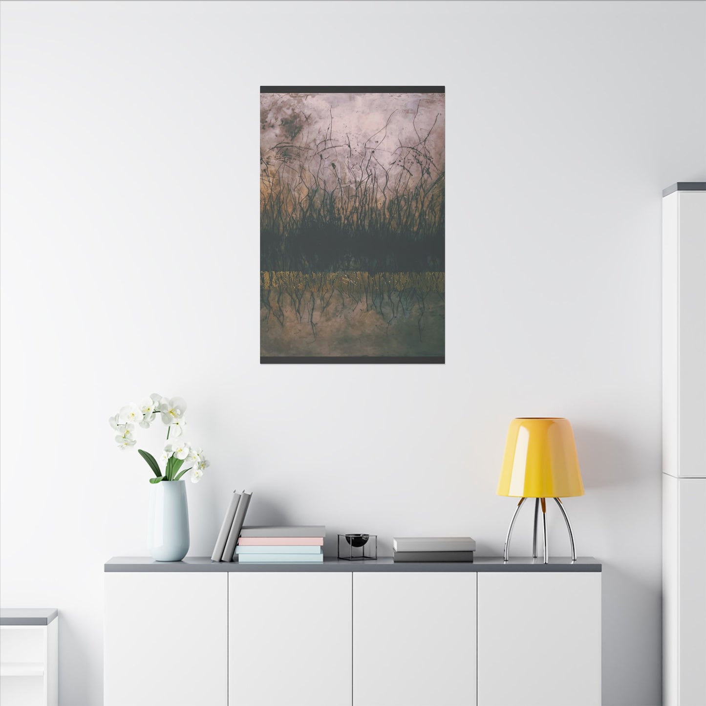 Abstract Nature Canvas Wall Art - Multi-Size Matte Print