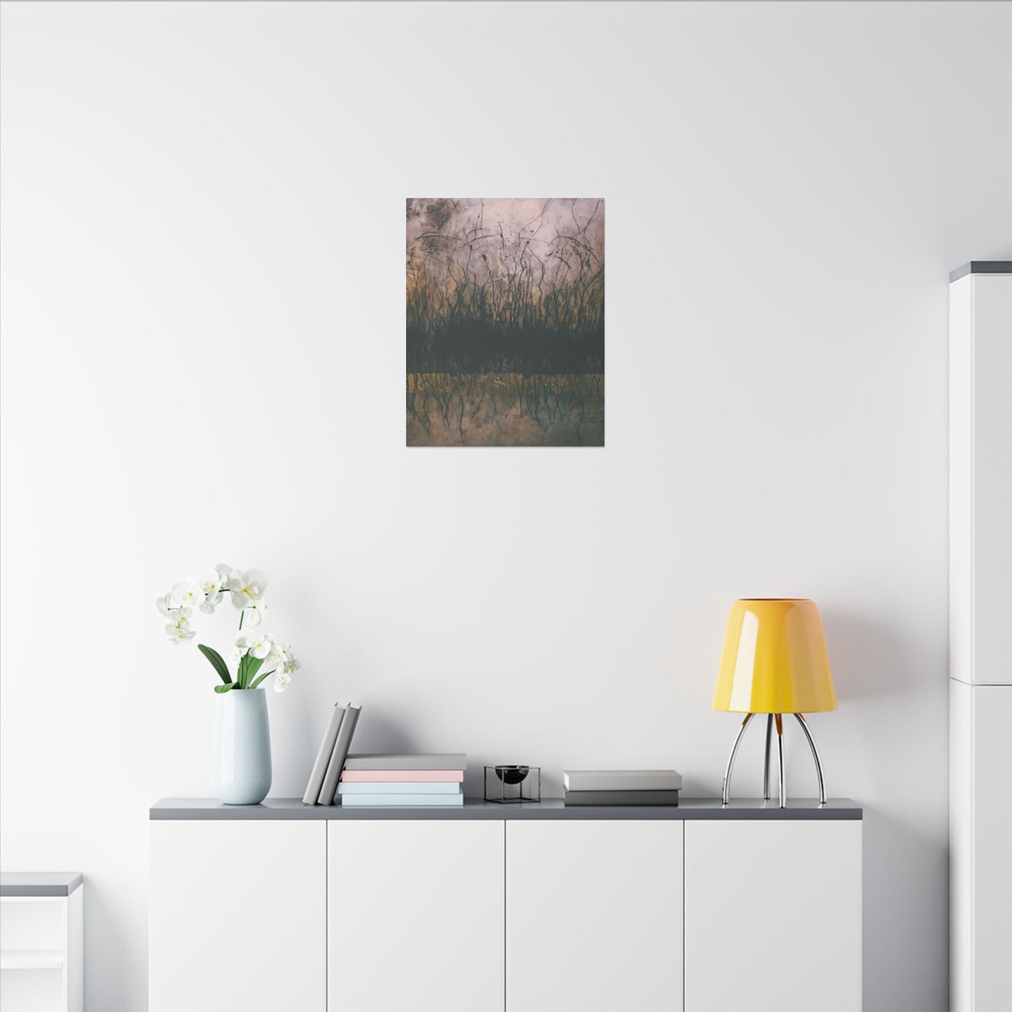 Abstract Nature Canvas Wall Art - Multi-Size Matte Print