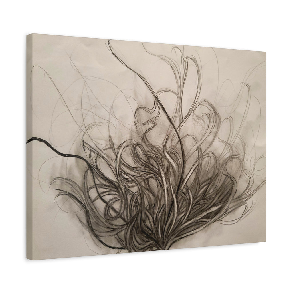 Canvas Art Print - Nature Drawing by Lisa Jennings
