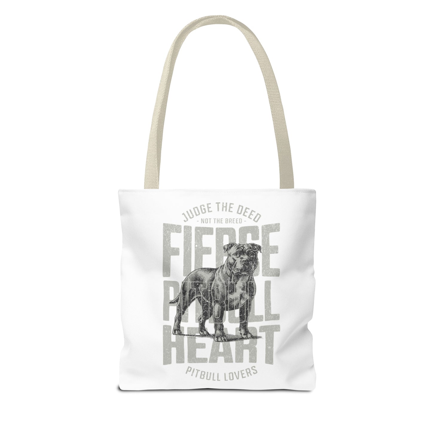 Pit Bull Tote  workout, school, store Bag (AOP)