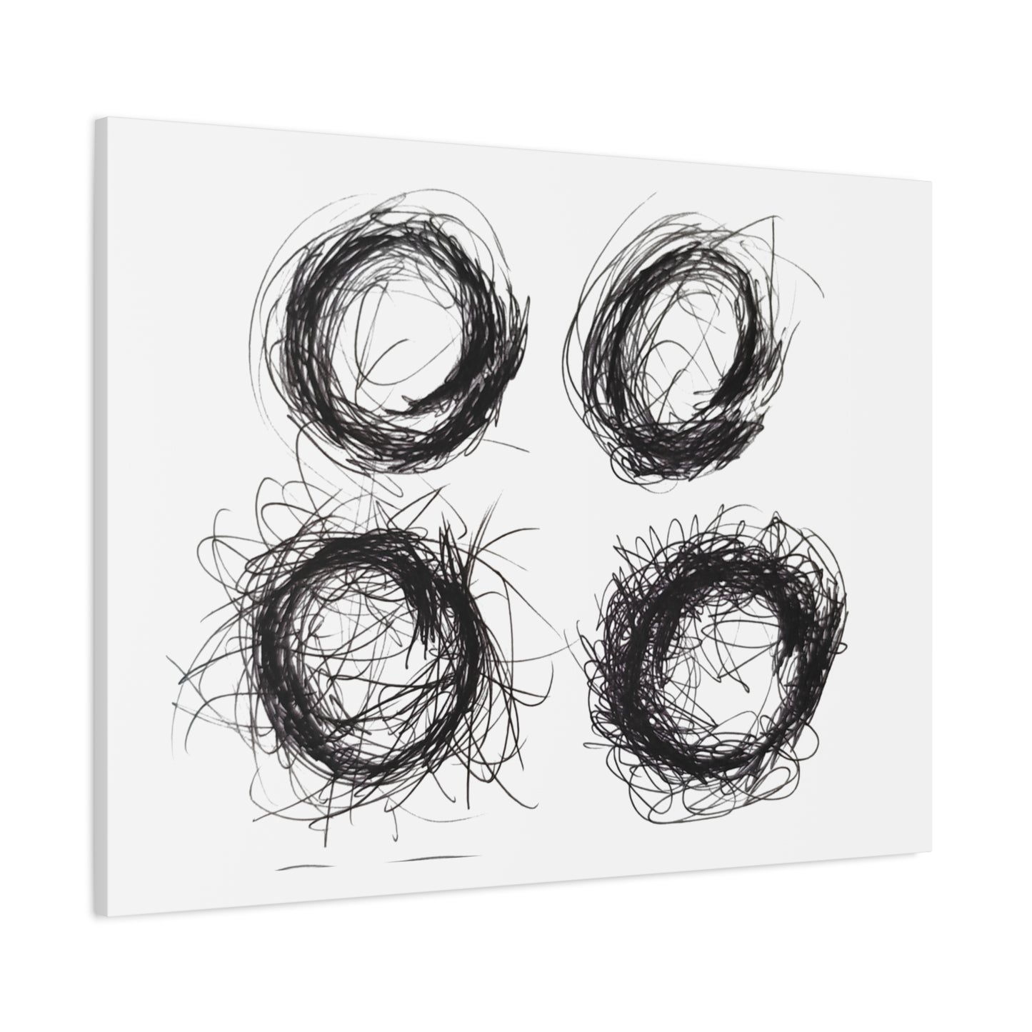 Line Drawing Wall Art, Modern Minimalist Decor, Home Office Artwork, Gift for Art Lovers, Contemporary Wall Hanging by artist Lisa Jennings