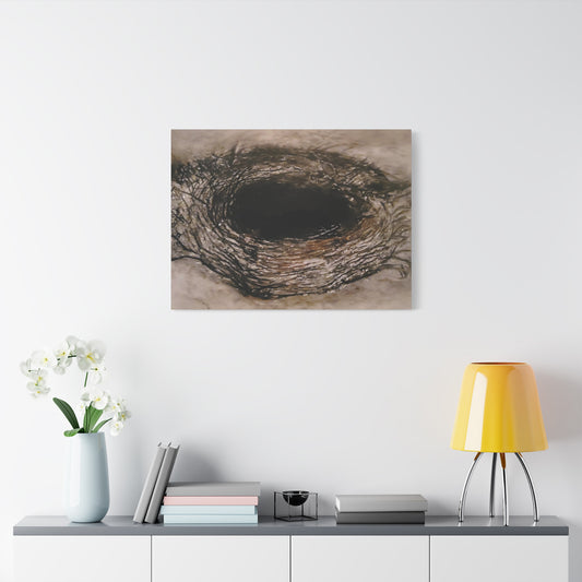 Encaustic painting by artist Lisa Jennings-Artistic Nest Canvas Print - Contemporary Home Decor