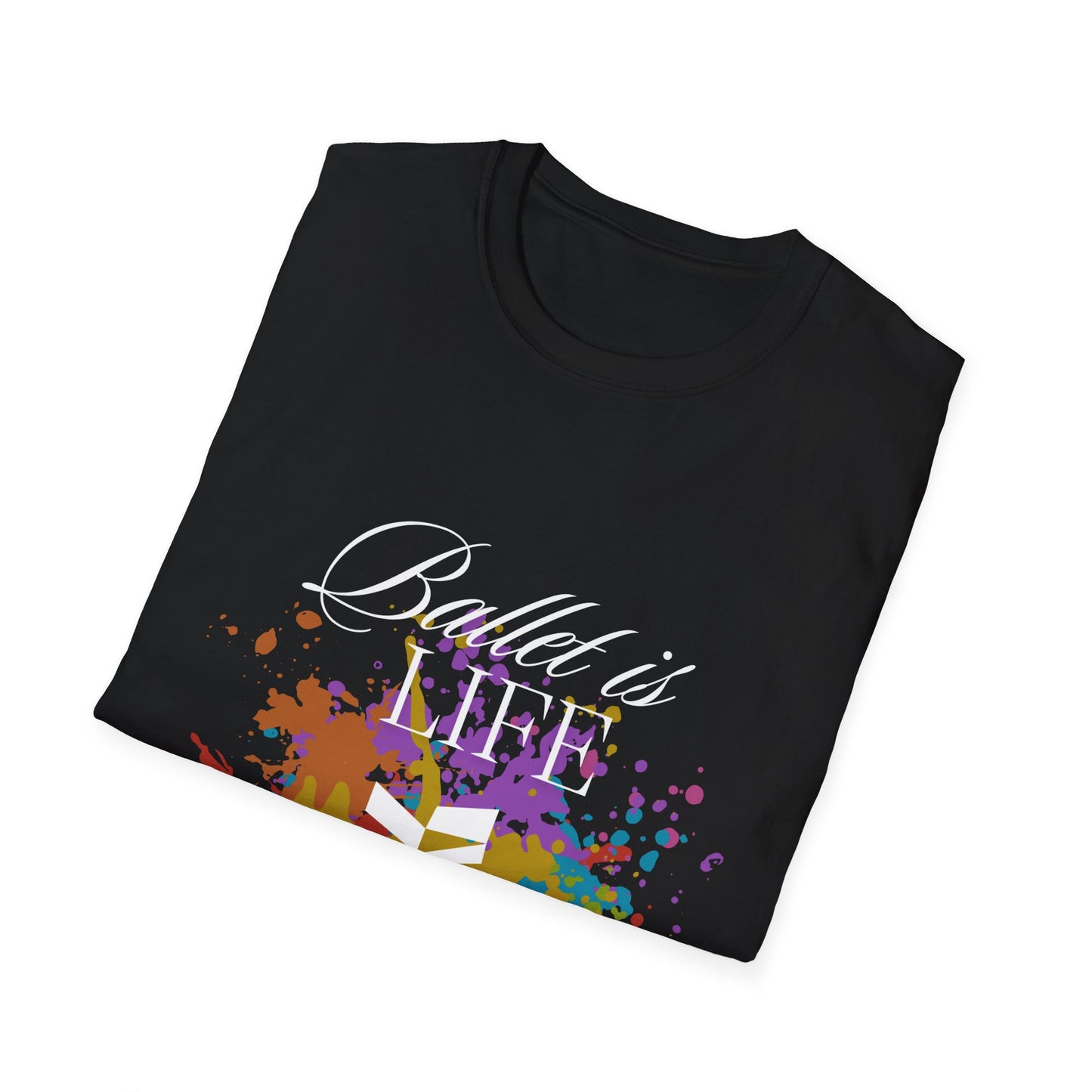 Tshirt Ballet black love of dance T-Shirt dancer