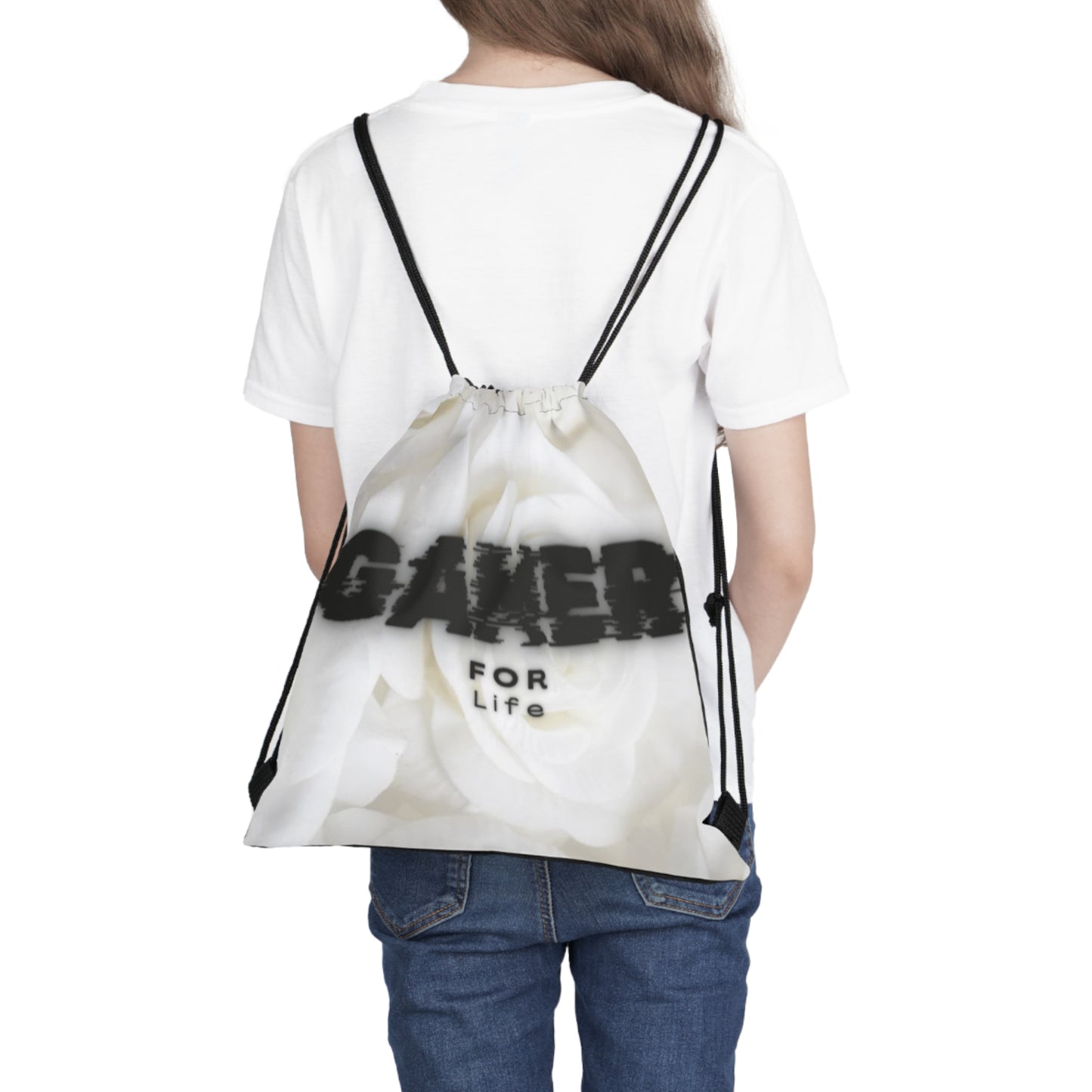 Gaming Outdoor Drawstring Bag