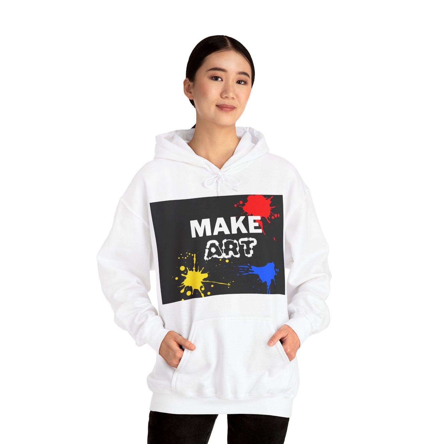 MAKE ART Hooded Sweatshirt FOR STUDENTS, GIRL, BOY, GRADUATE