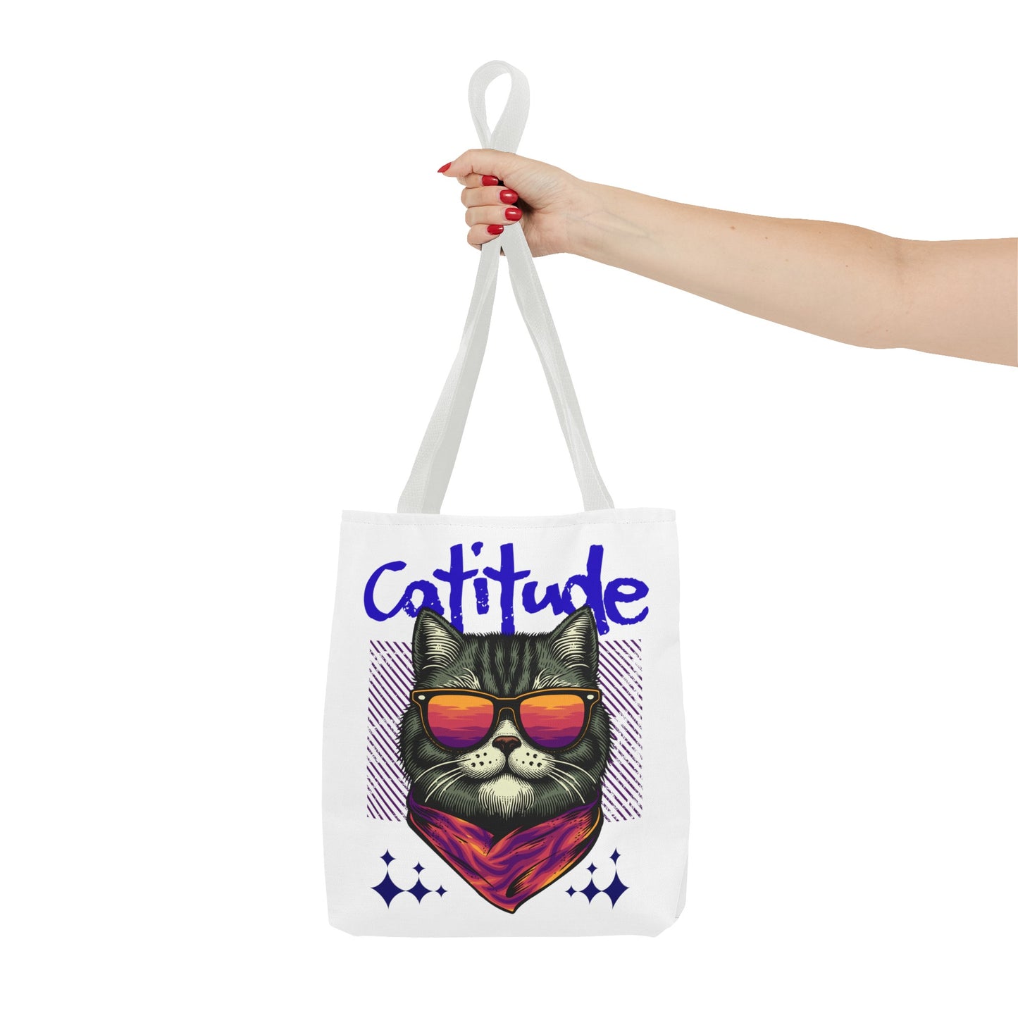 Whimsical cat Tote Bag