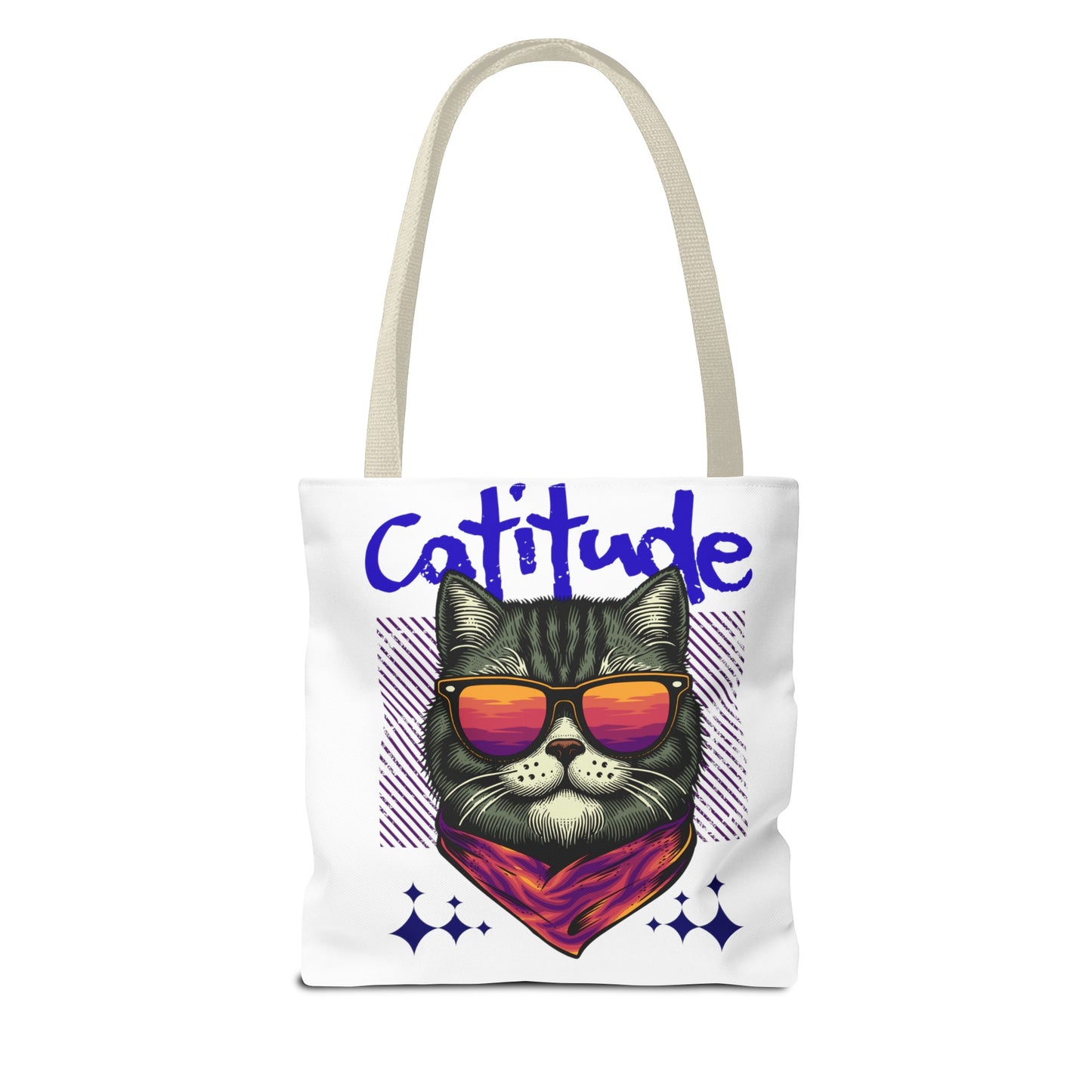 Whimsical cat Tote Bag