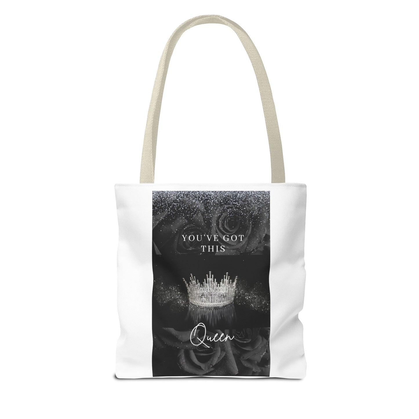 for her, mom, daughter, teen, college graduate Queen Tote Bag (AOP)