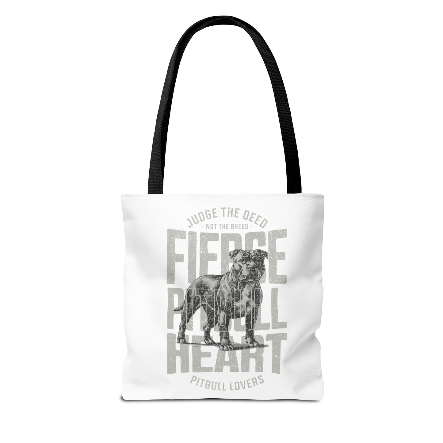 Pit Bull Tote  workout, school, store Bag (AOP)