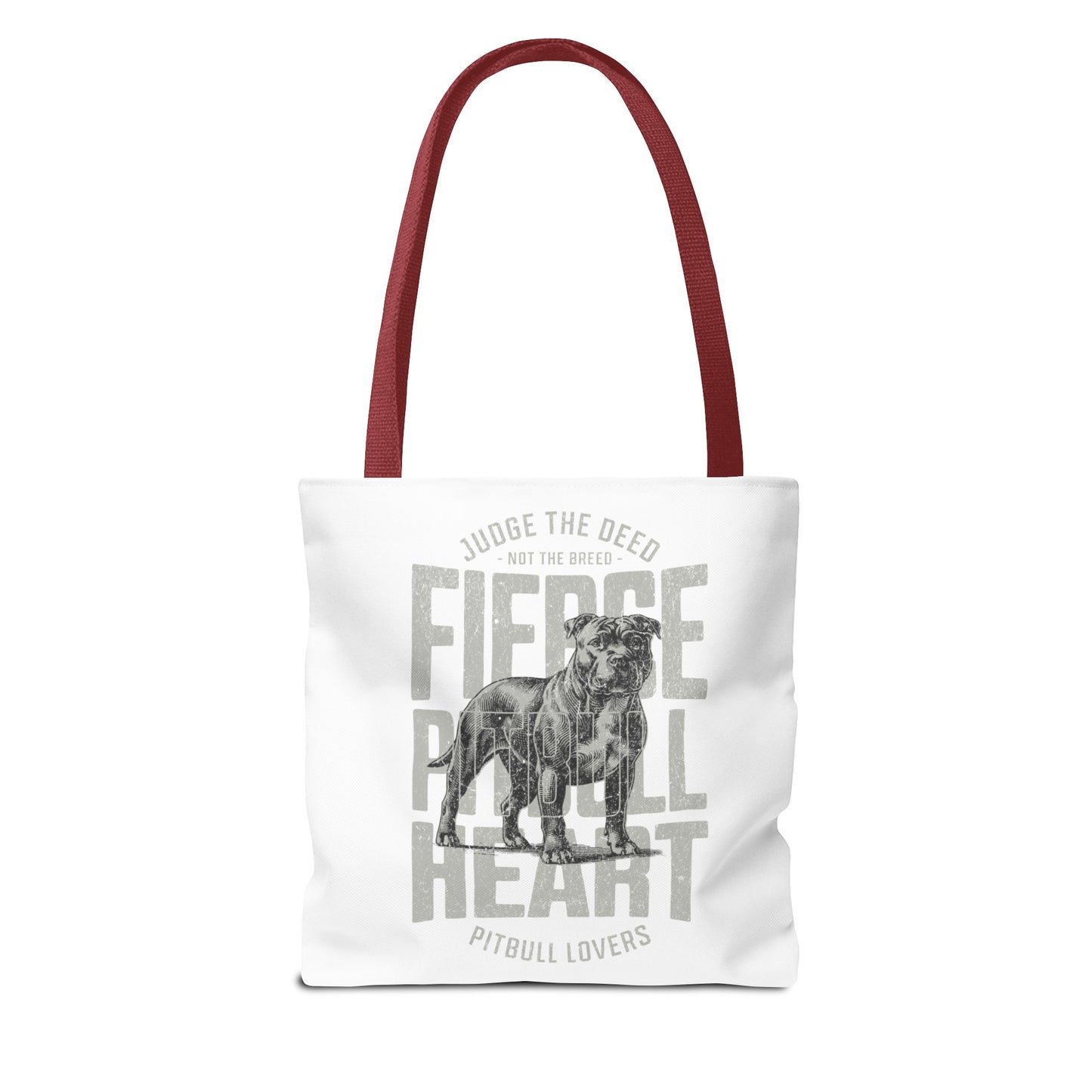 Pit Bull Tote  workout, school, store Bag (AOP)