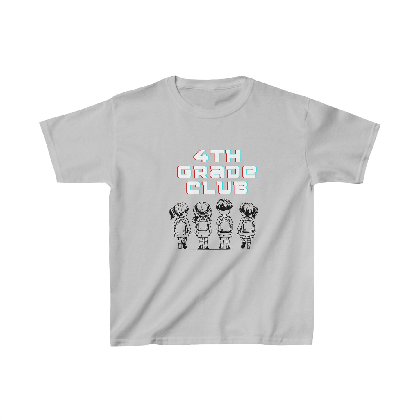 4th Grade Kids Heavy Cotton t shirt