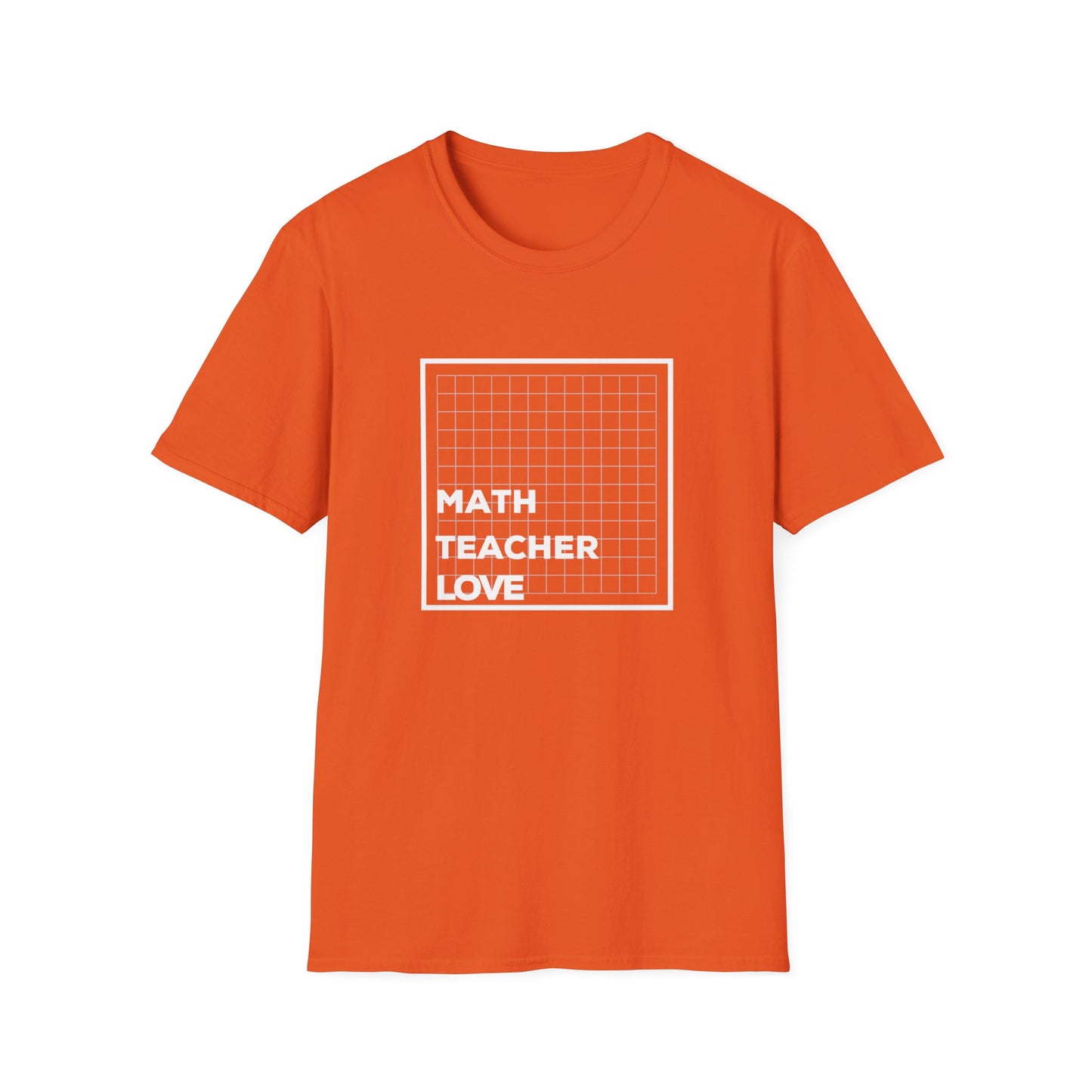 Math Teacher Love T-Shirt