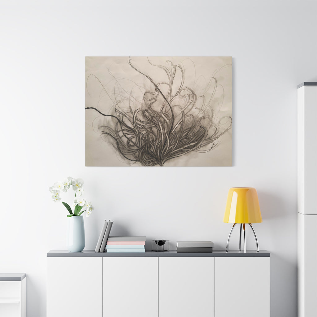 Canvas Art Print - Nature Drawing by Lisa Jennings