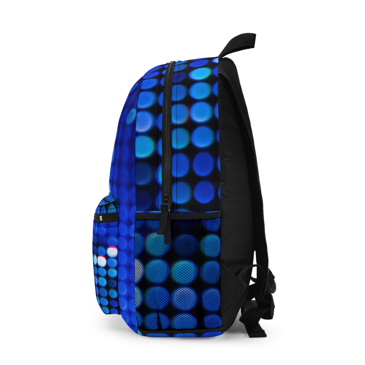 Blue Graphic Backpack