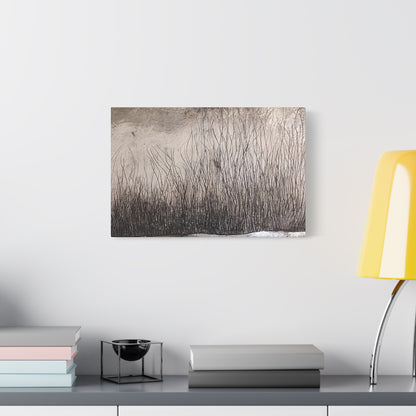 Encaustic Landscape Wall Art, Abstract Nature Decor, Modern Home Accent, Minimalist Design, Perfect for Living Room, Office, Gallery