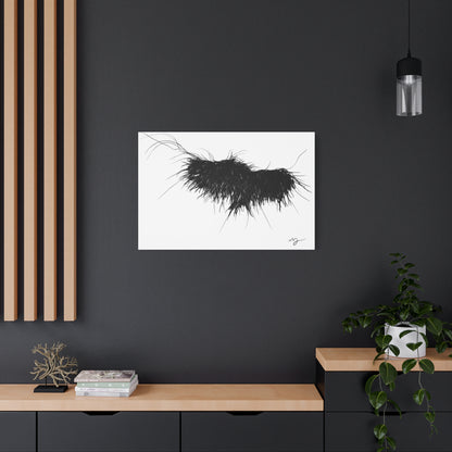 Canvas Print - Abstract Line Drawing Birds in Flight by Lisa Jennings