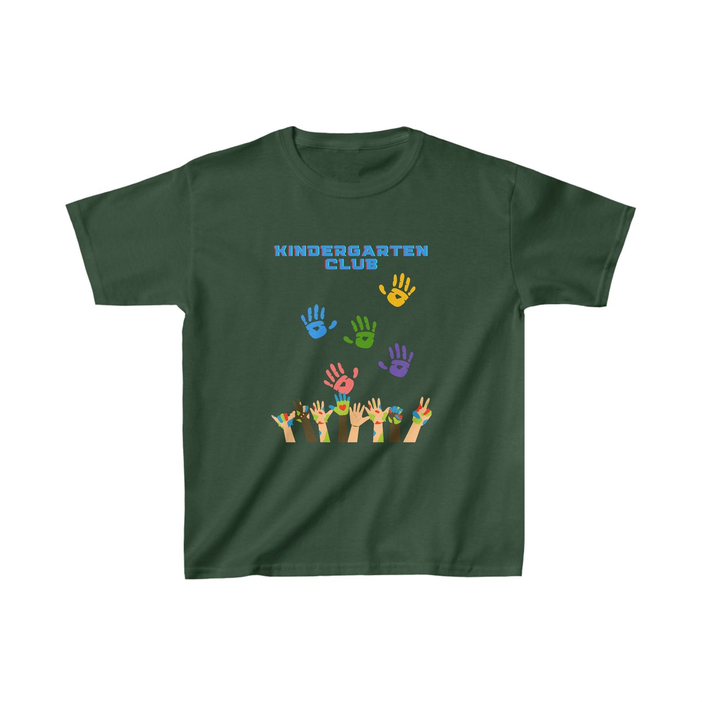 Kindergarten Kids Heavy Cotton t shirts