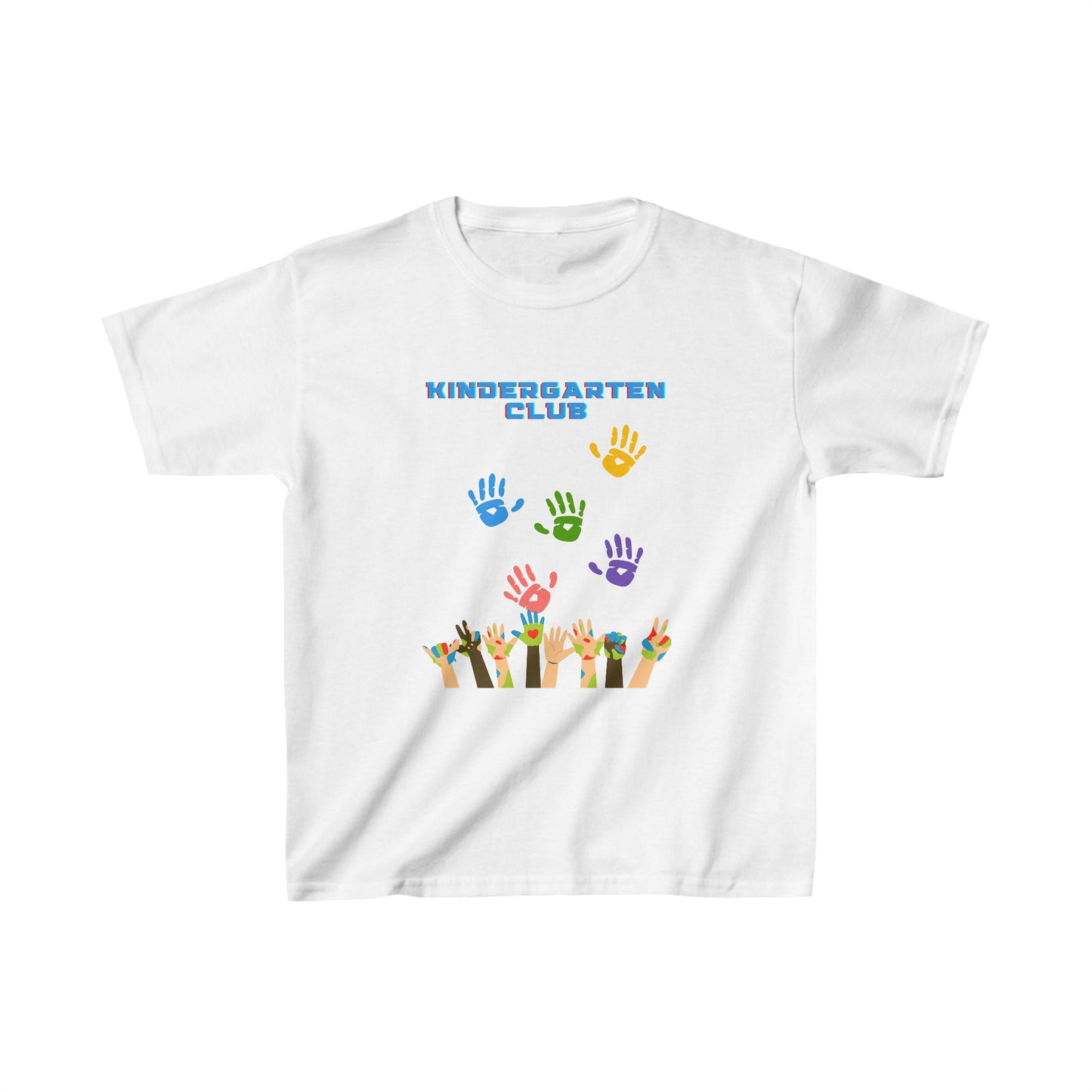 Kindergarten Kids Heavy Cotton t shirts