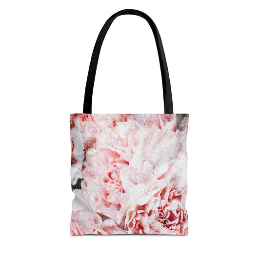 Mom , grandma, mother, daughter Pink floral Tote Bag