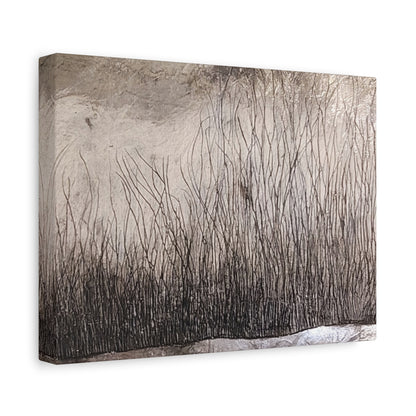 Encaustic Landscape Wall Art, Abstract Nature Decor, Modern Home Accent, Minimalist Design, Perfect for Living Room, Office, Gallery