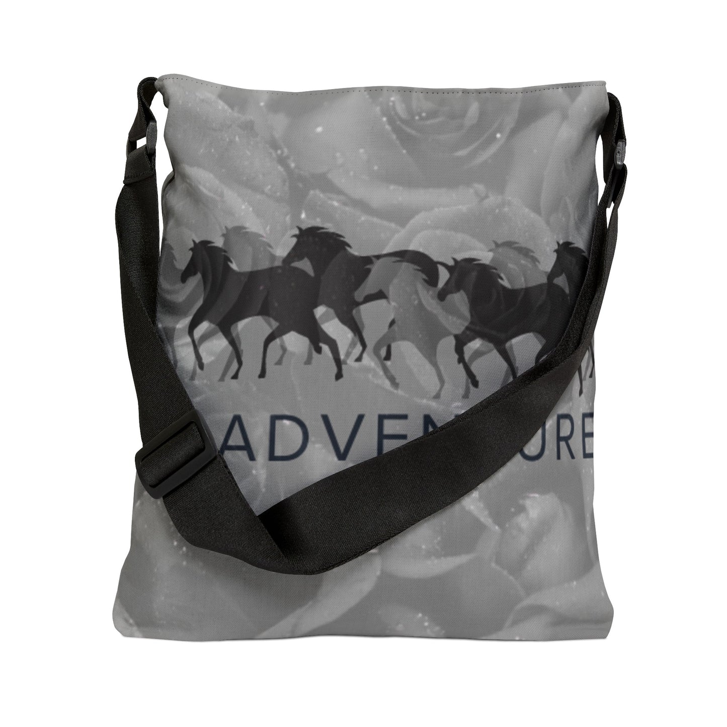 Adjustable Tote Bag  grocery bag horse images