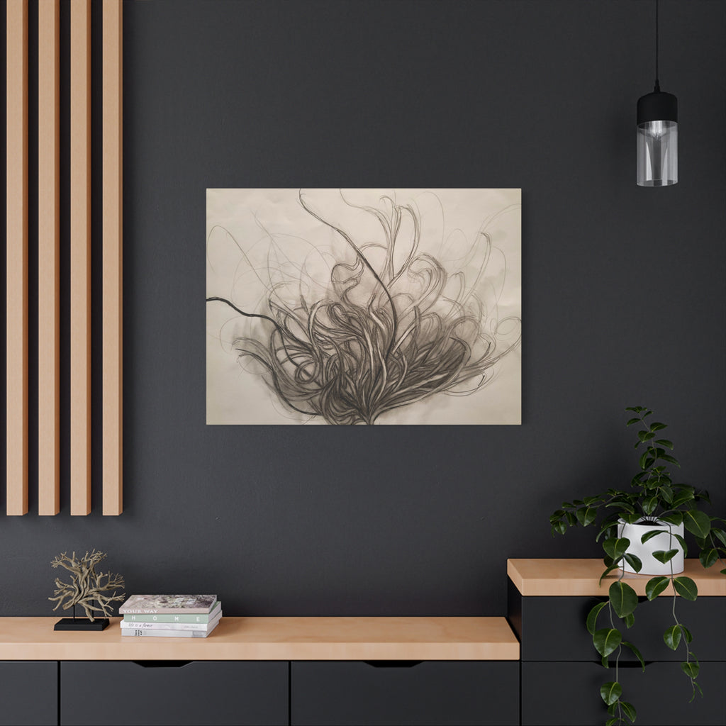 Canvas Art Print - Nature Drawing by Lisa Jennings