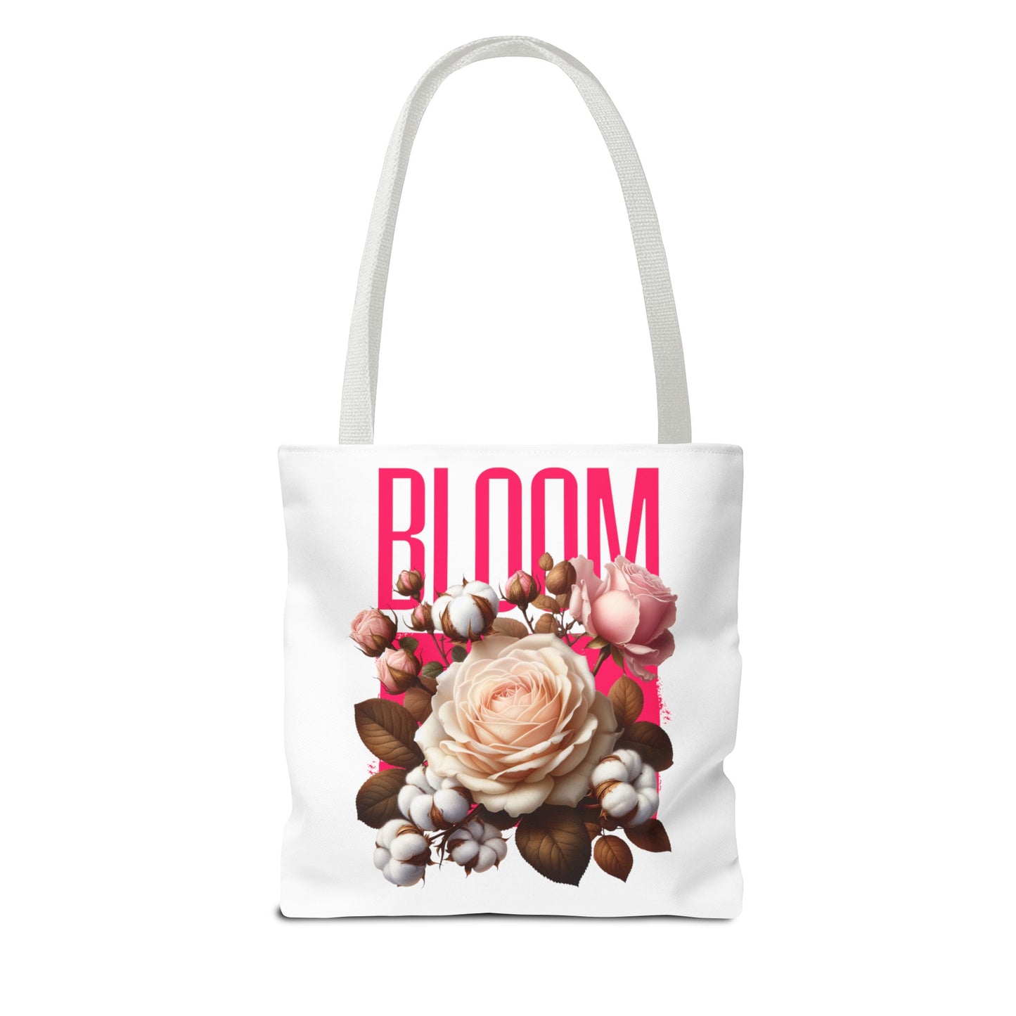 Bloom floral Tote Bag for groceries, gym, home gift