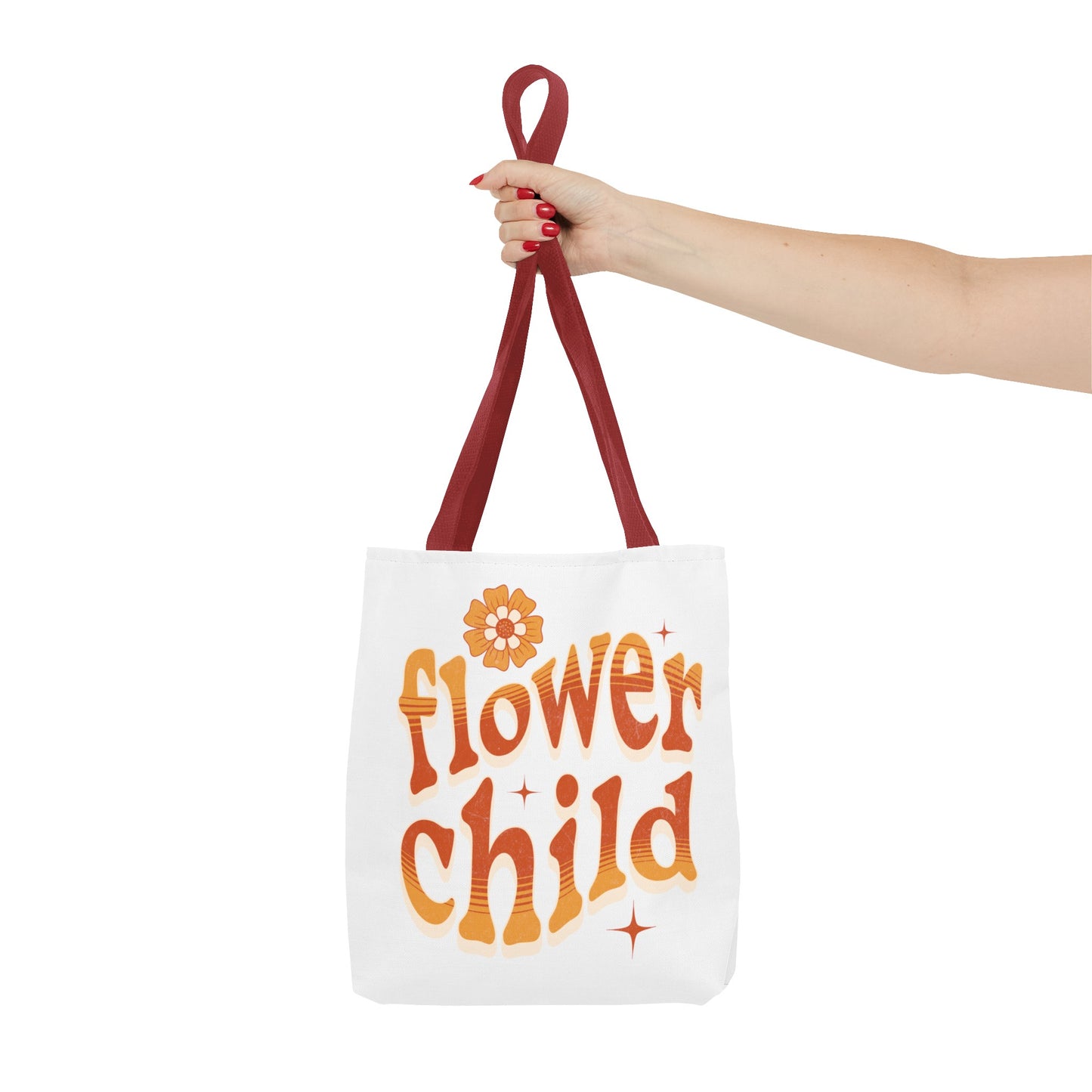 Flower child, mom, daughter, graduate workout Tote Bag (AOP)