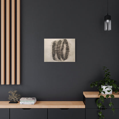 Line Drawing by Art Canvas Wall Art, Abstract Decor, Modern Home Design, Unique Gift for Art Lovers, Gallery Style Print