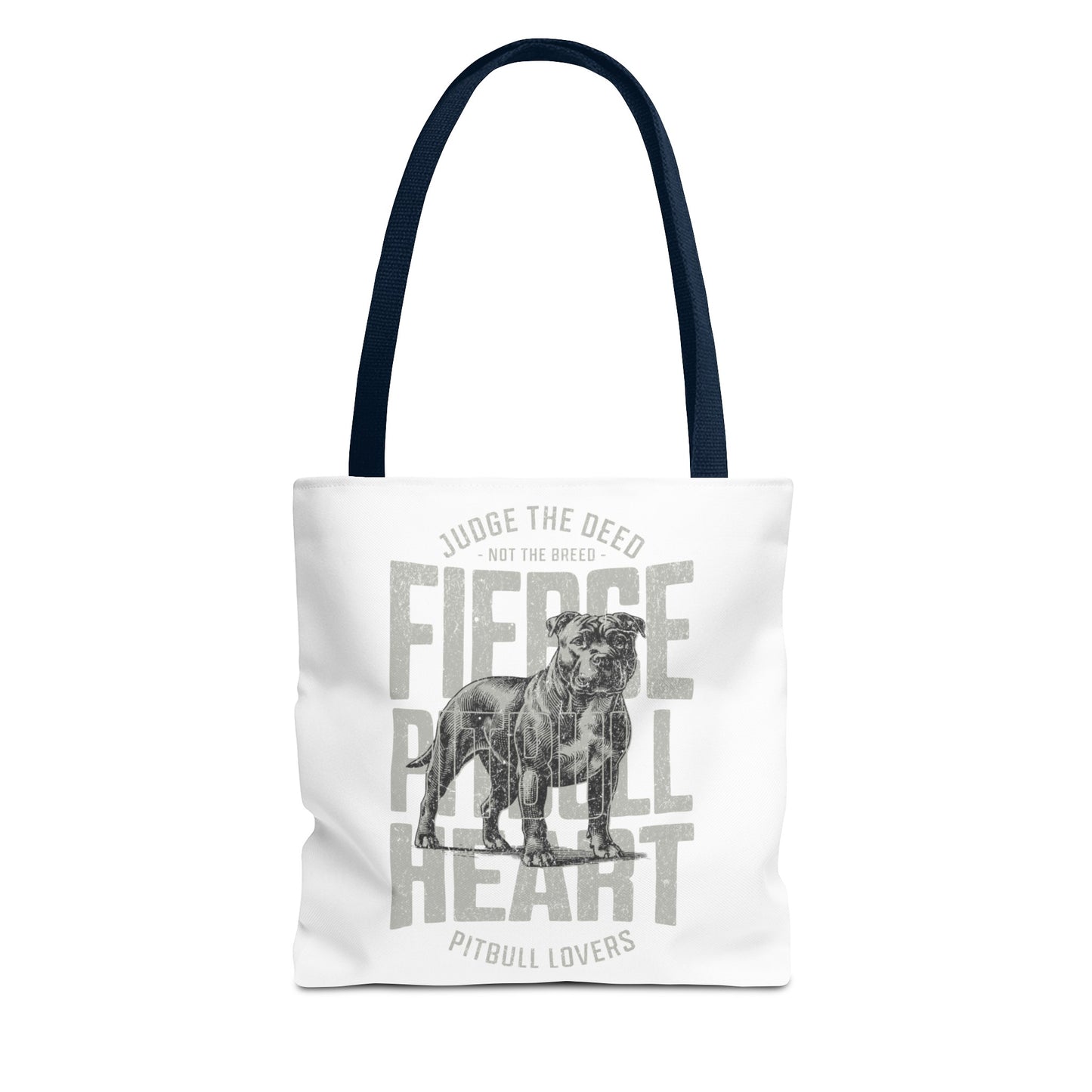 Pit Bull Tote  workout, school, store Bag (AOP)