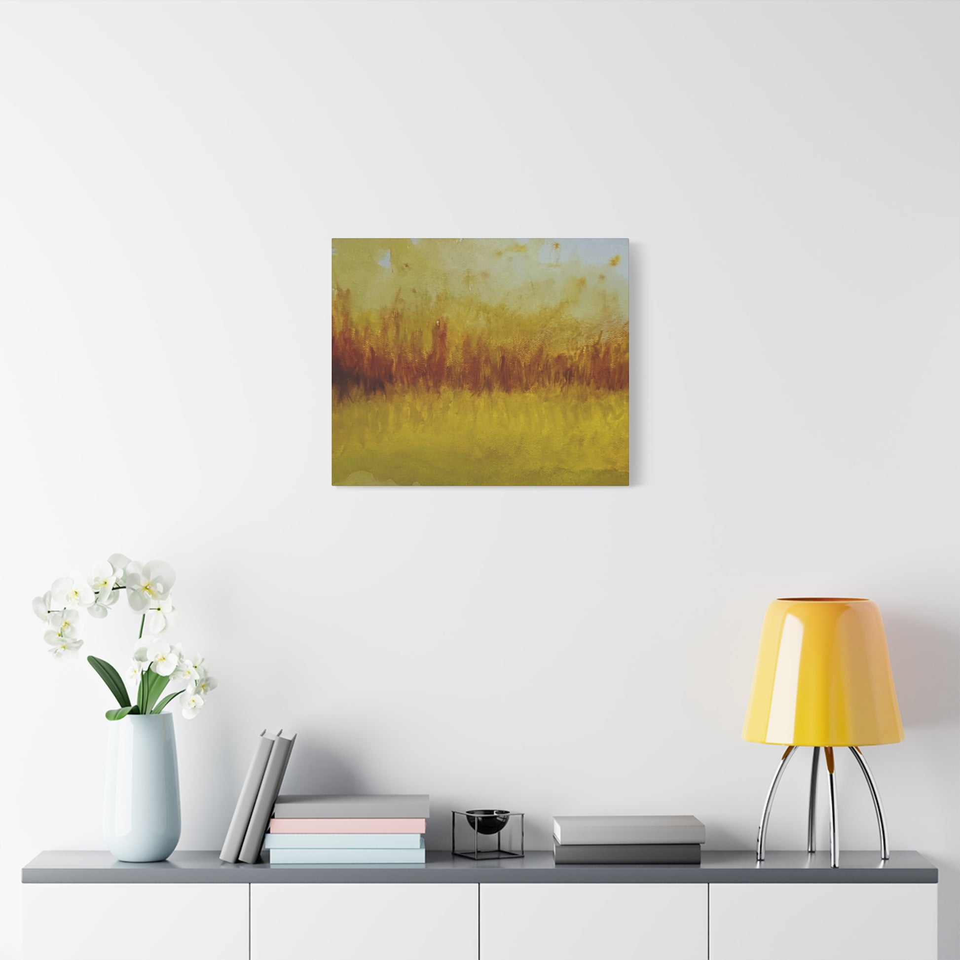 Canvas Wall Art, Abstract Nature Landscape, Home Decor, Modern Artwork, Gift for Art Lovers, Office Decoration