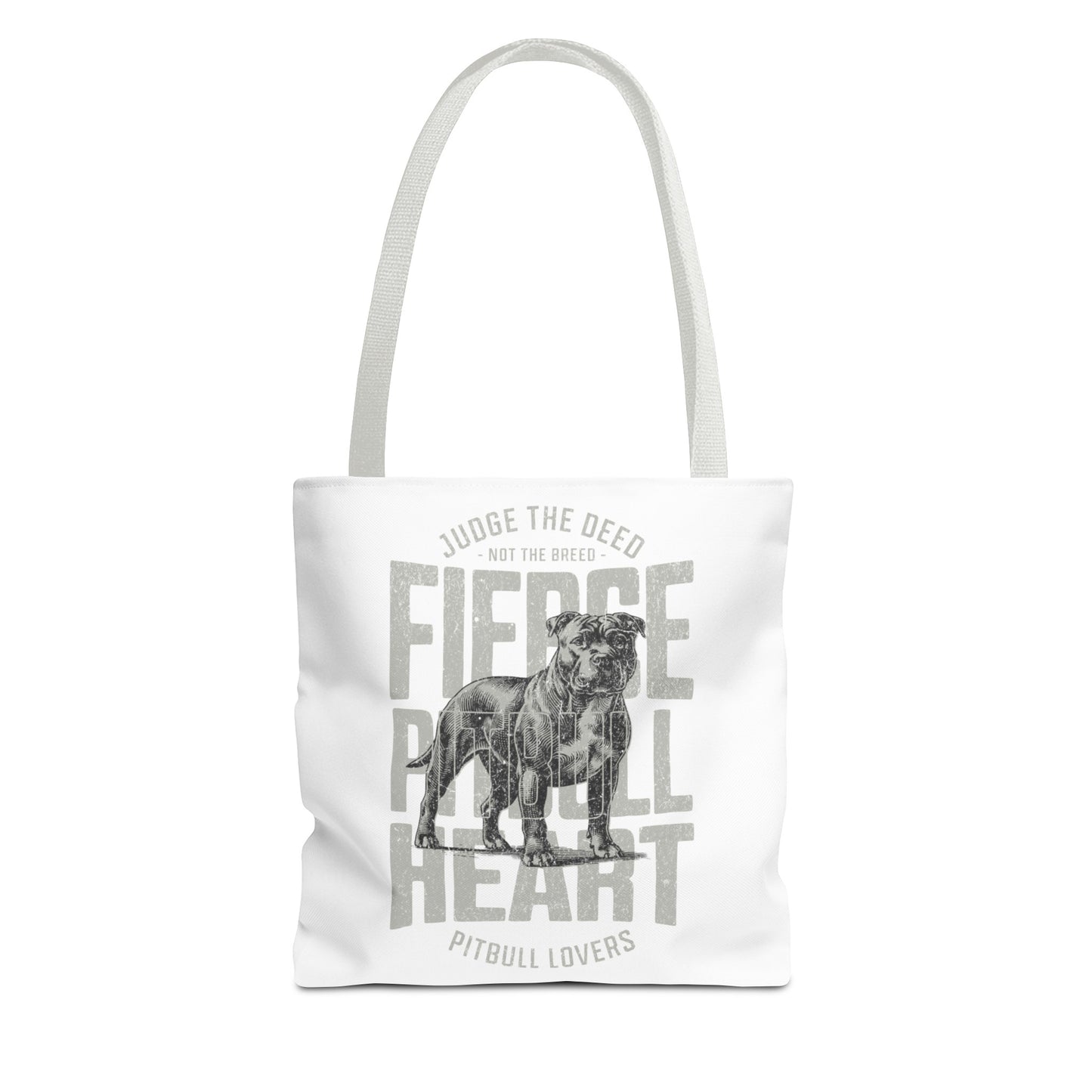 Pit Bull Tote  workout, school, store Bag (AOP)