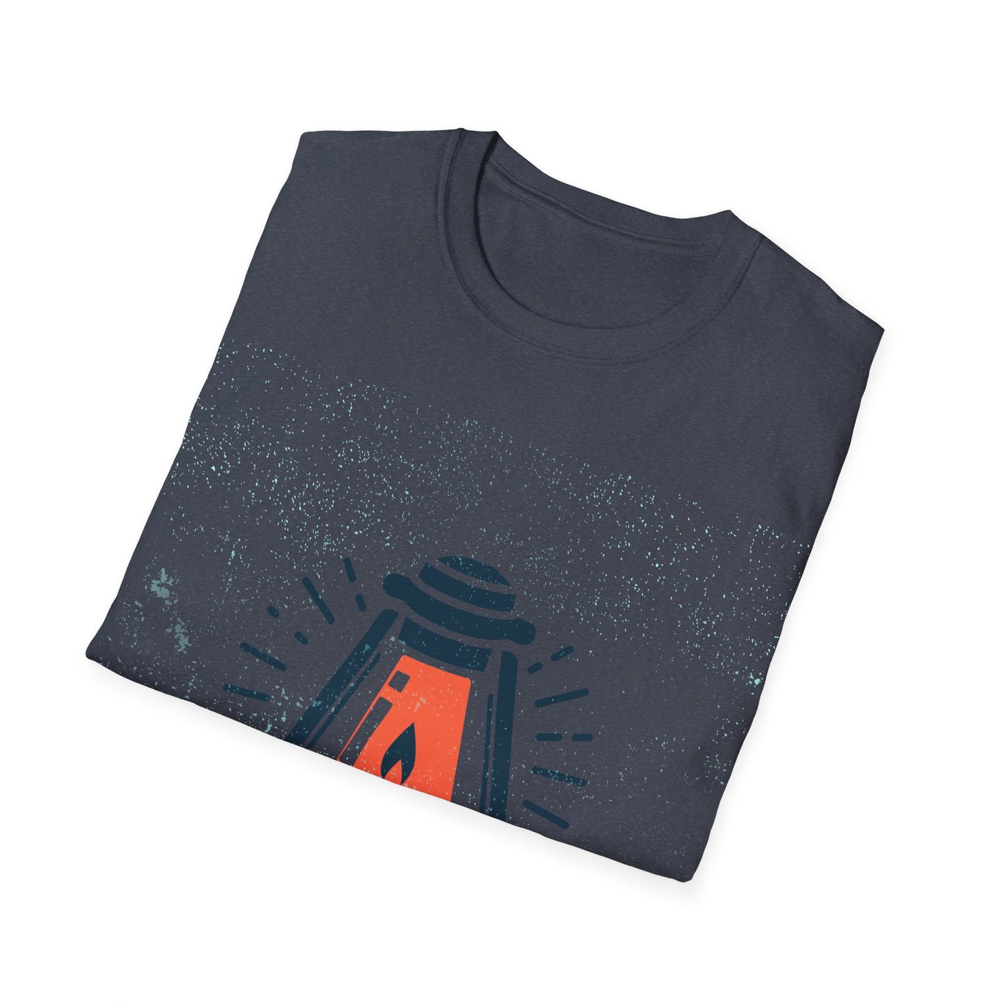 LOVE NATURE, HIKING, CAMPING T-Shirt with an outdoor lantern, scouts, all  theme