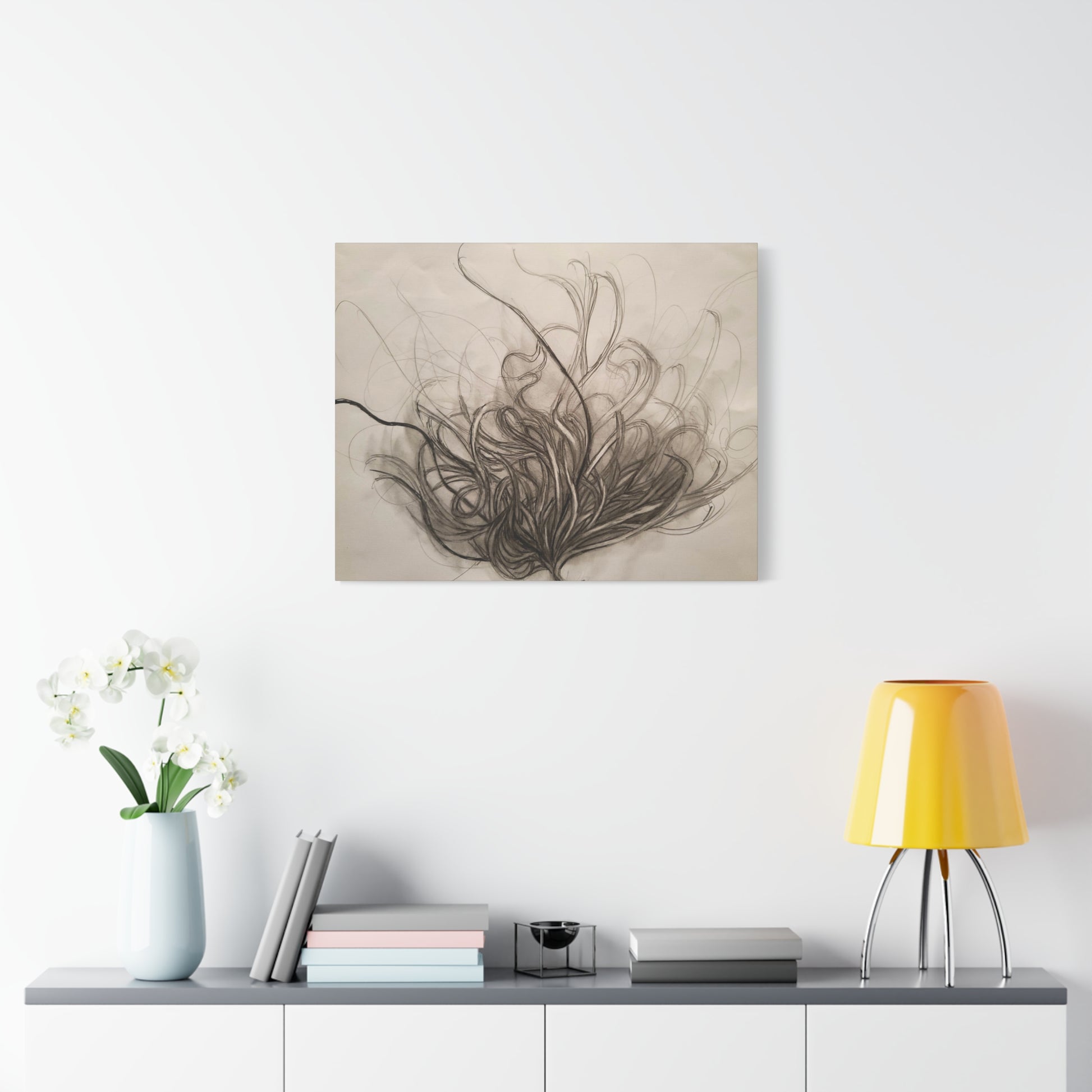 Canvas Art Print - Nature Drawing by Lisa Jennings