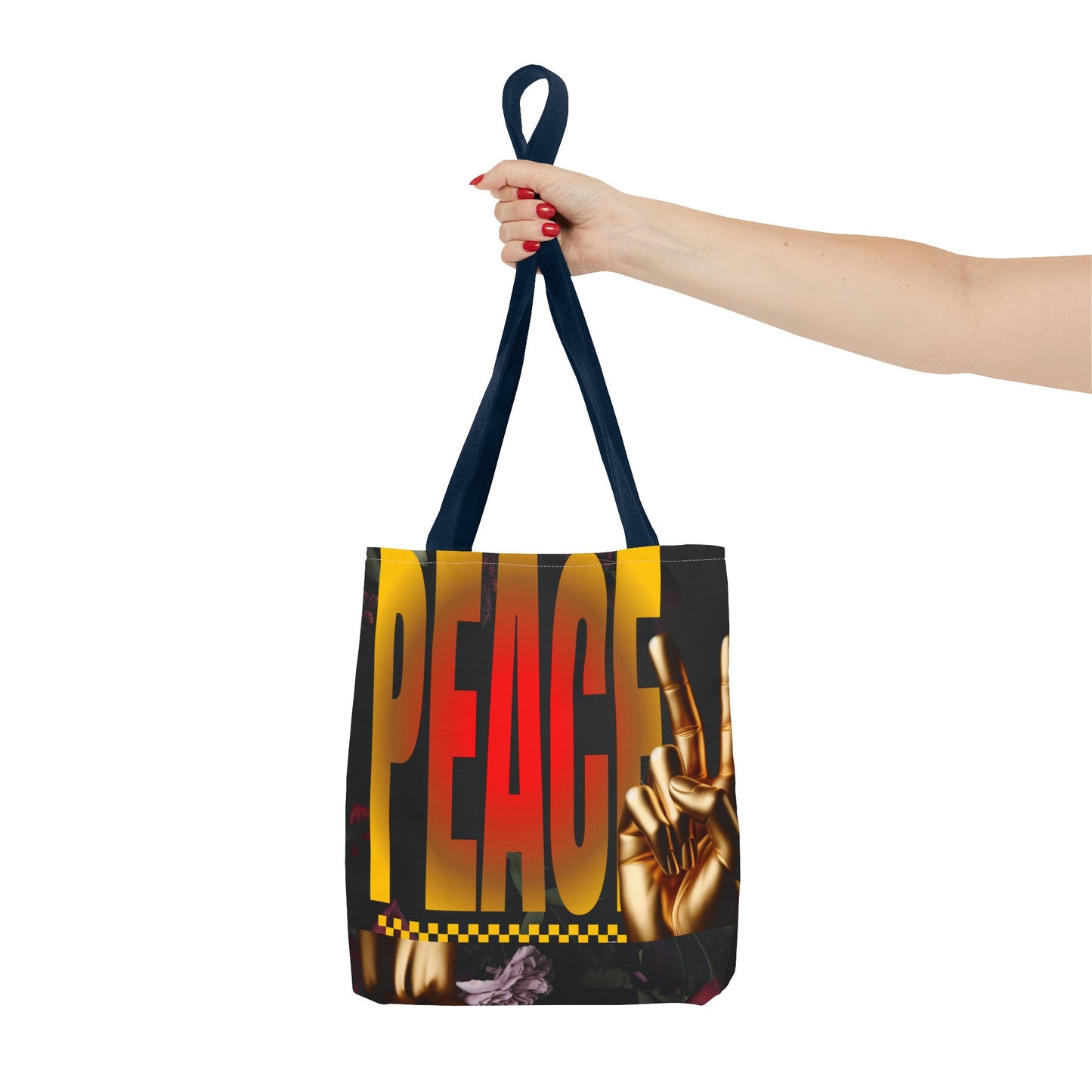 Peace Tote Bag for groceries, workout, school