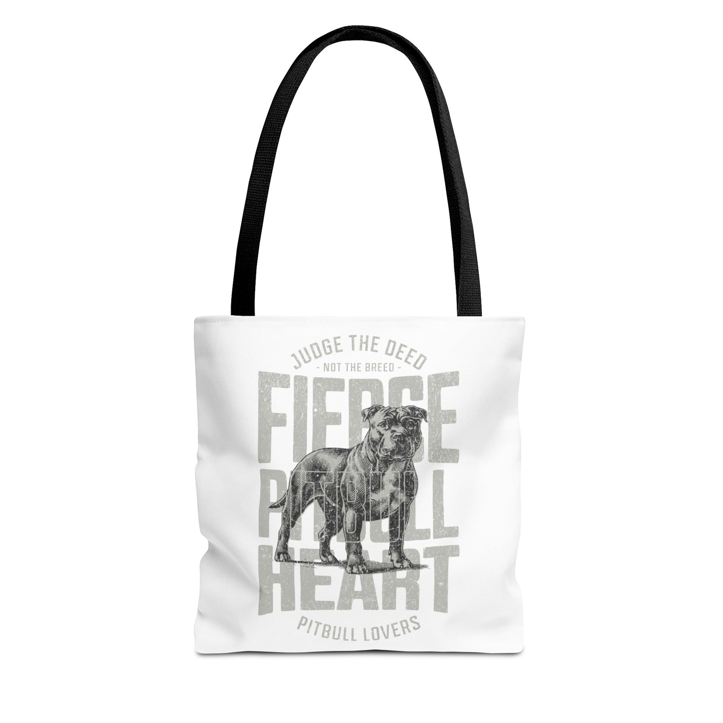 Pit Bull Tote  workout, school, store Bag (AOP)