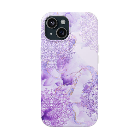 Clear Mandala phone Cases