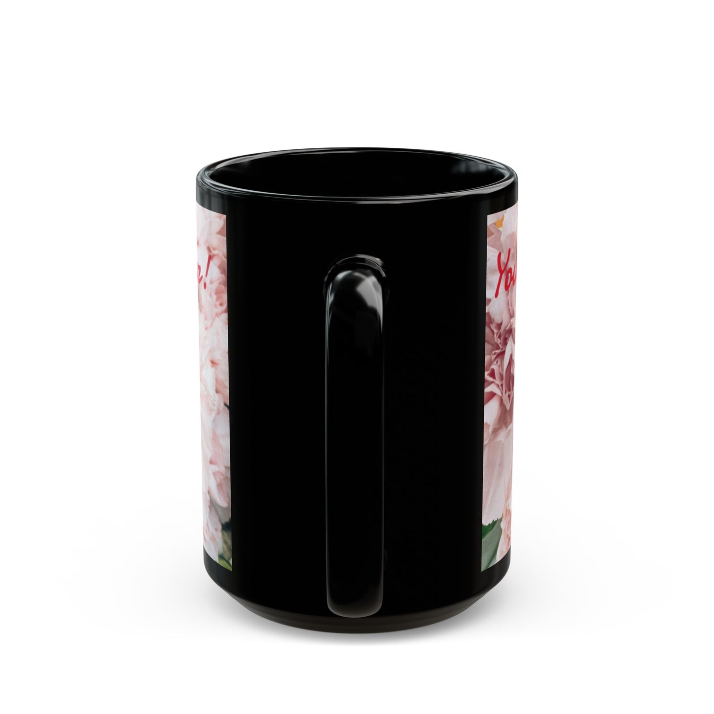 Favorite Teacher- Black Floral Mug (11oz, 15oz)