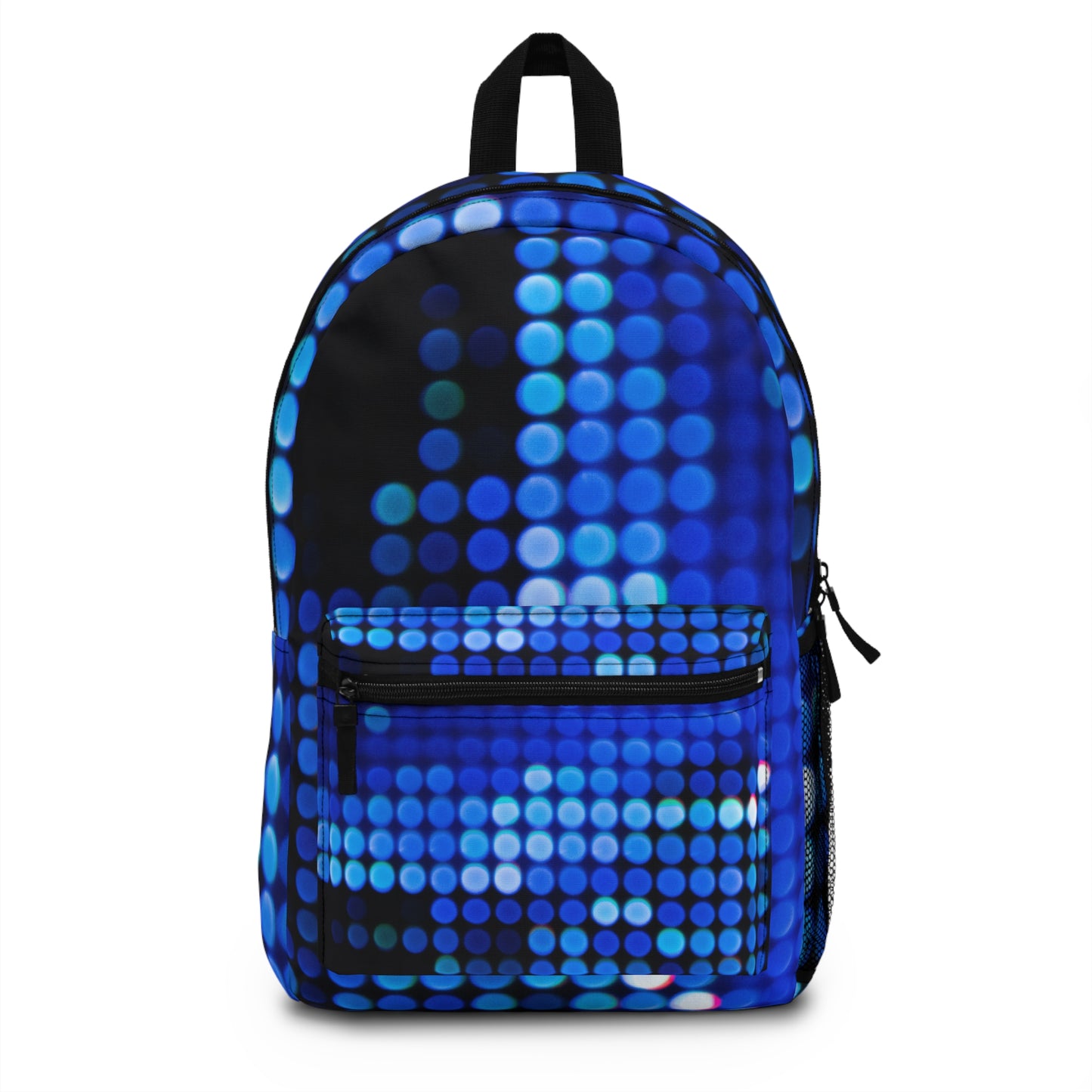 Blue Graphic Backpack