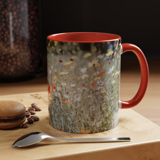 Wildflower Coffee Mug, 11oz