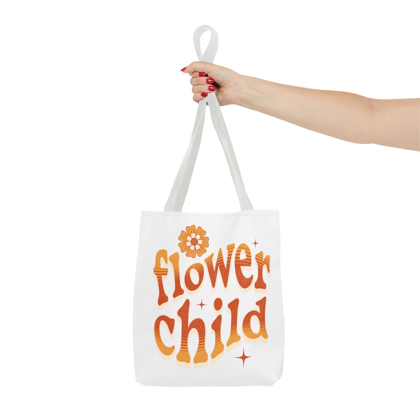 Flower child, mom, daughter, graduate workout Tote Bag (AOP)